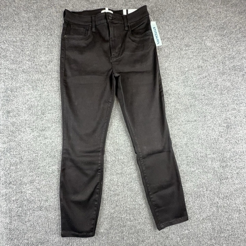 STS Blue Womens 29 Black Brie High Rise Ankle Skinny Jeans EP1812JB2